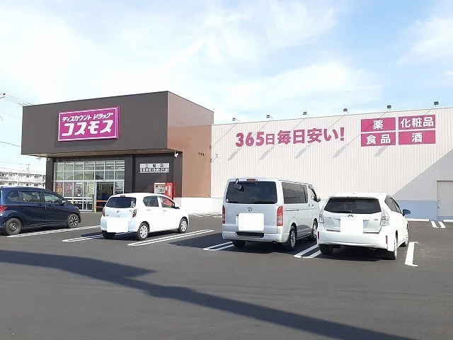 ドラッグストアコスモス三股店まで500m