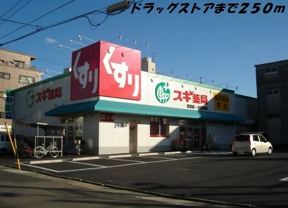 スギ薬局まで250m