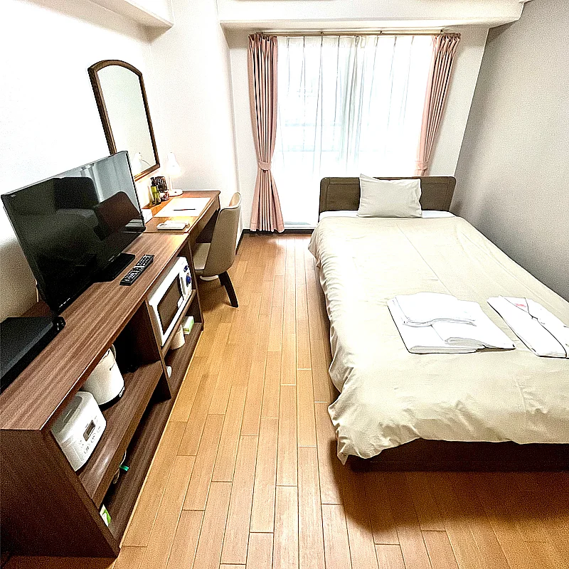 洗濯機なしのお部屋なのでリーズナブルにご利用いただけます