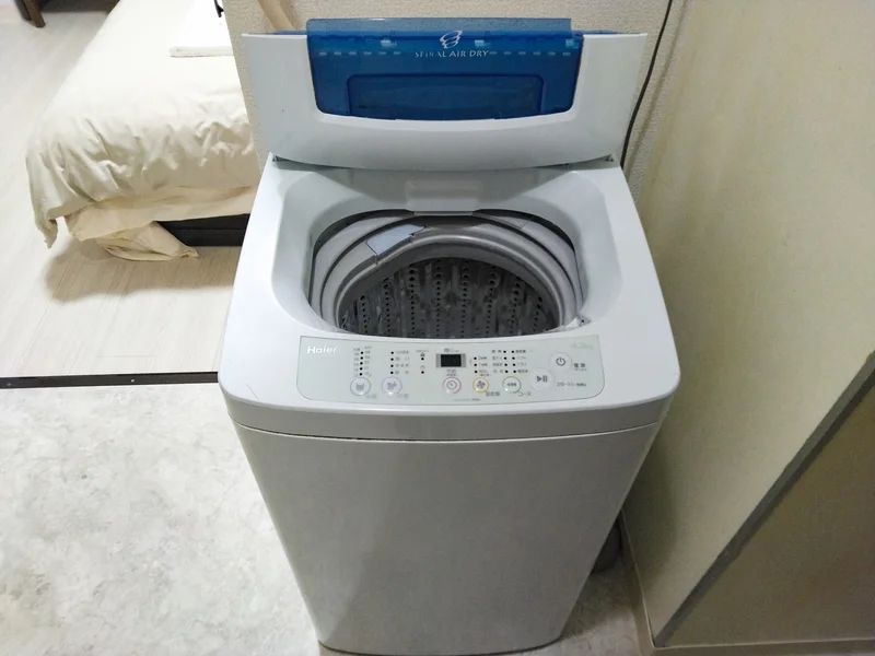 室内洗濯機付きのお部屋です