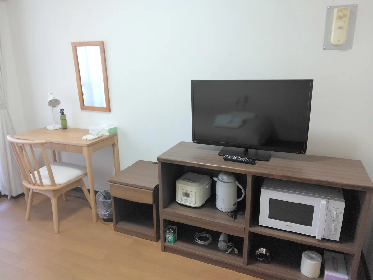 家具・家電付きなのでご自宅のようにご利用いただけます