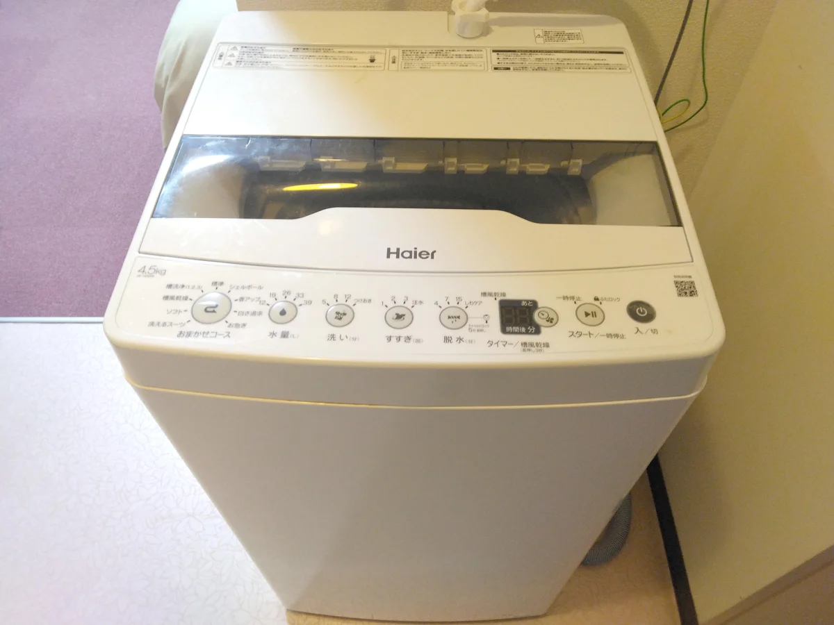 室内洗濯機設置