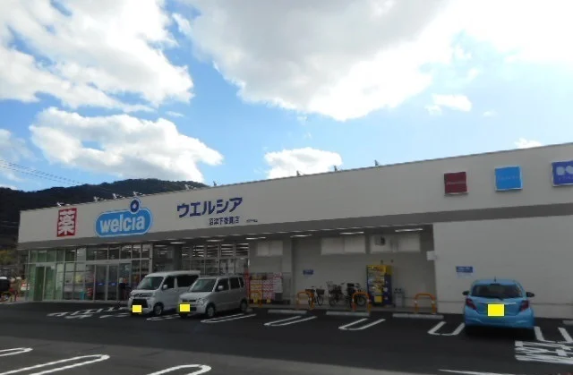 ウエルシア沼津下香貫店まで800m