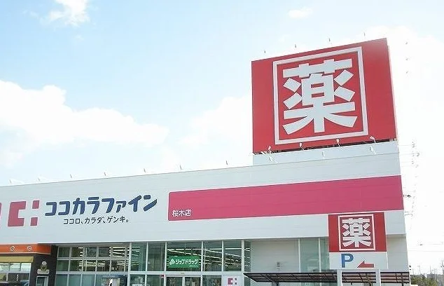 ココカラファイン桜木店まで800m