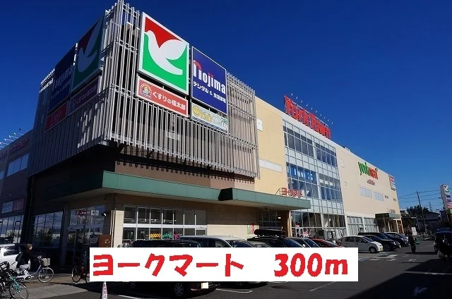 ヨークマートまで300m
