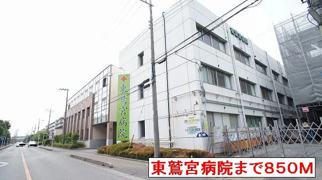 東鷲宮病院まで850m