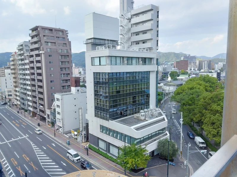ベランダからの景色