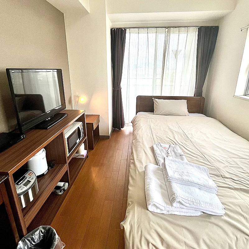 寝具一式ご用意しております