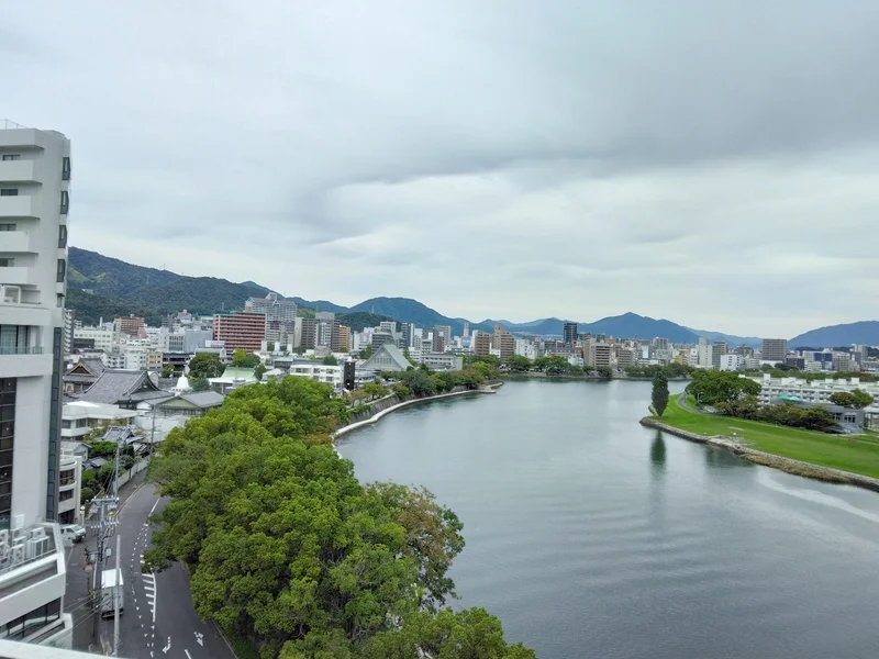 ベランダからの景色①