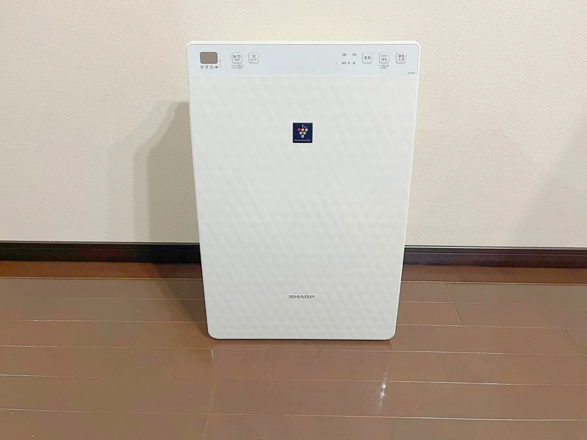 お部屋には加湿空気清浄機をご用意しています✨乾燥対策もバッチリです！