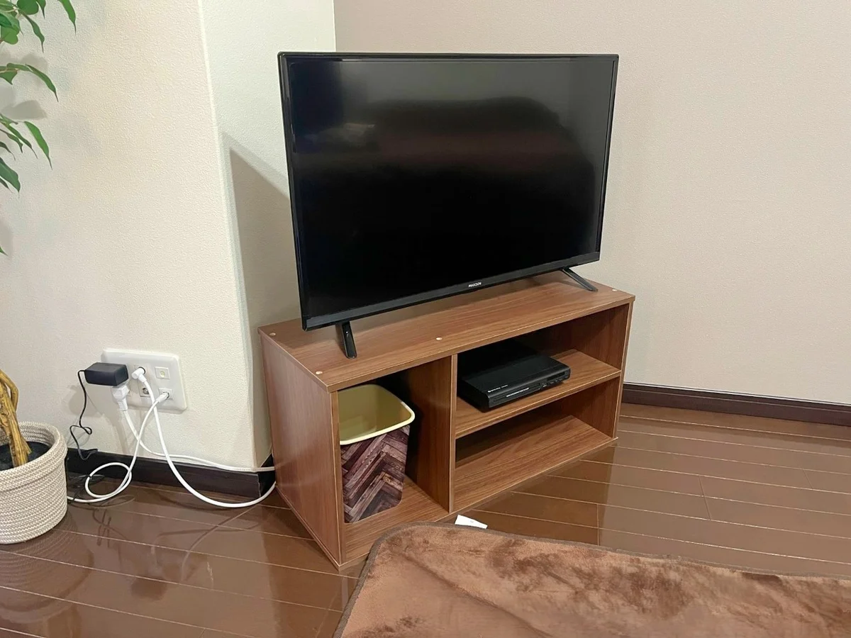 32型テレビをご用意しています！DVDプレイヤーもあります💿