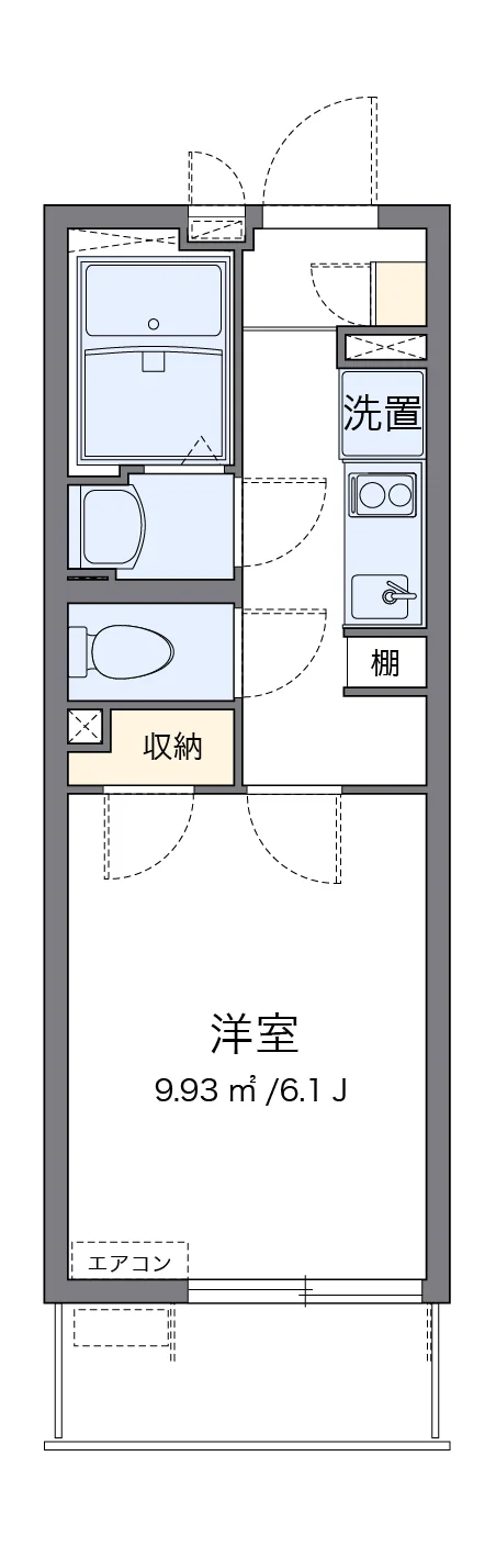 代表的な間取のため実際の間取とは異なる場合があります