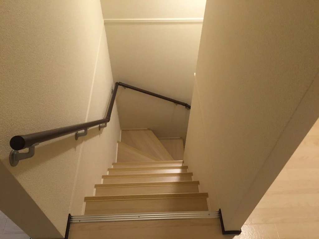 2階の方は内階段になっています。