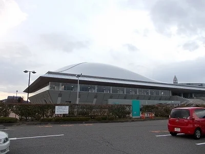 亀田総合体育館まで2000m