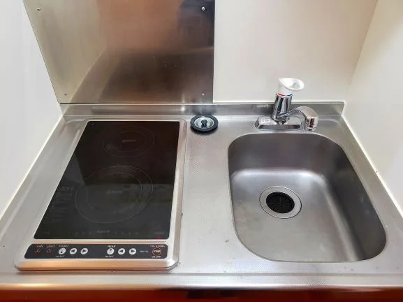 2口電気コンロ