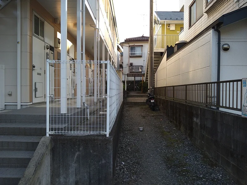 物件入り口部