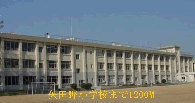 矢田野小学校まで1200m