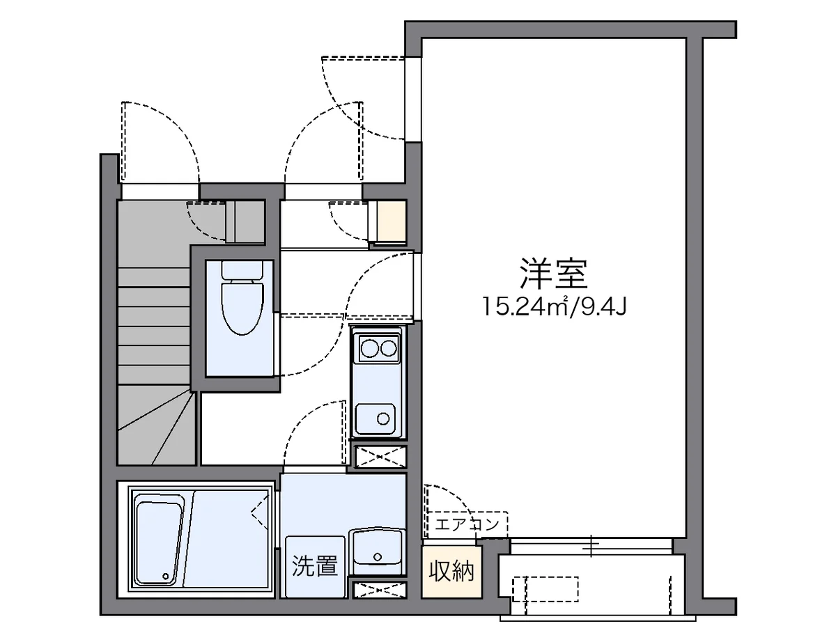 代表的な間取のため実際の間取とは異なる場合があります