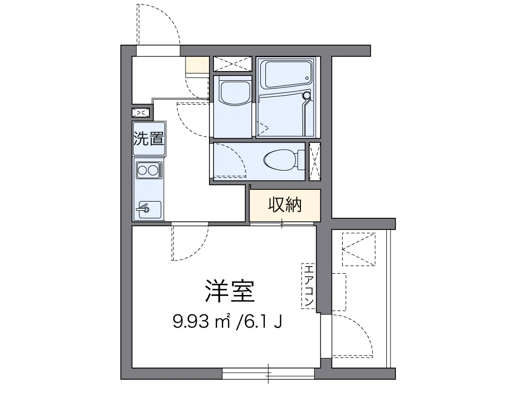 代表的な間取のため実際の間取とは異なる場合があります