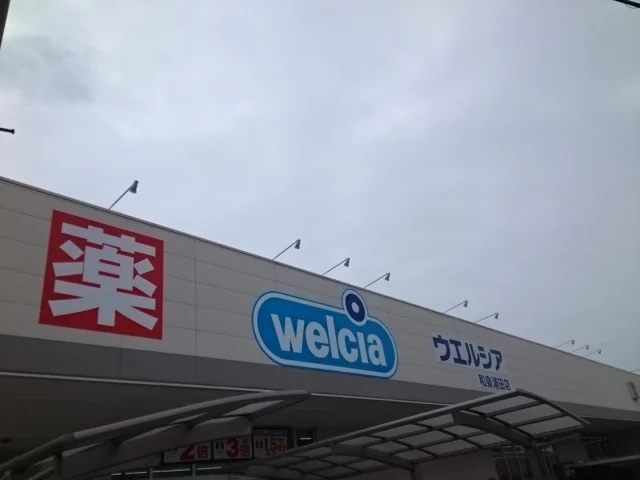 ウエルシア様まで230m