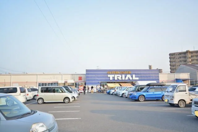 トライアルまで1100m