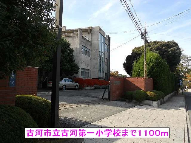 古河市立古河第一小学校まで1100m