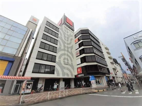 西友久米川店まで750m