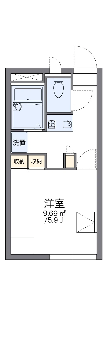 代表的な間取のため実際の間取とは異なる場合があります