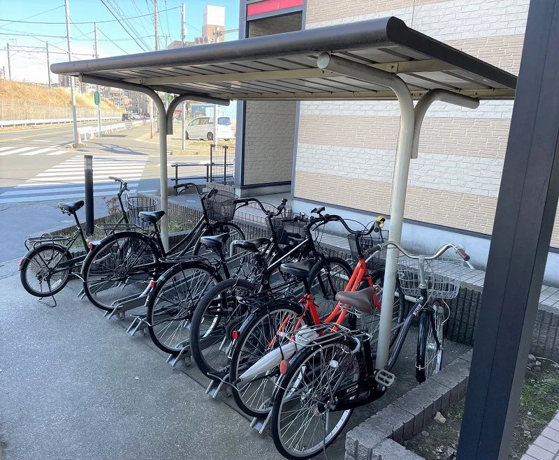 屋根付き駐輪場