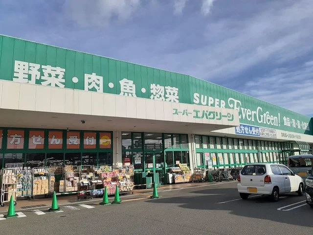エバグリーン福島店様まで1100m