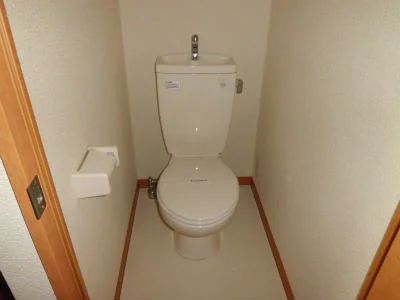 ゆったり寛げるトイレです。