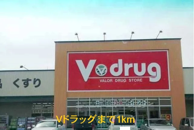 Ｖドラッグまで1000m