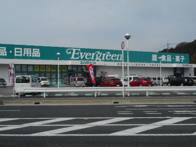 エバグリーン海南店様まで1100m