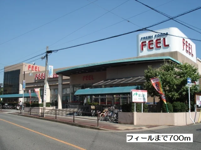 フィールまで700m