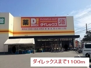 ダイレックスまで1100m