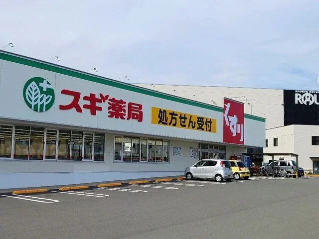 スギ薬局手越店まで600m