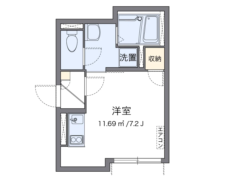代表的な間取のため実際の間取とは異なる場合があります