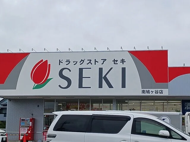 ドラッグストアセキ南鳩ヶ谷店まで400m