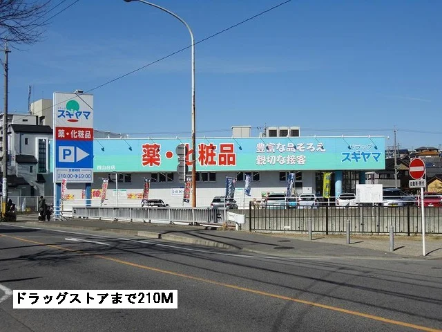 ドラッグスギヤマまで210m