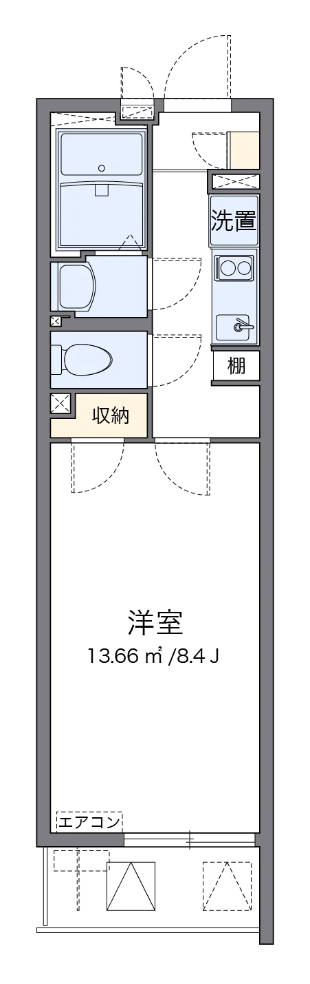 代表的な間取のため実際の間取とは異なる場合があります