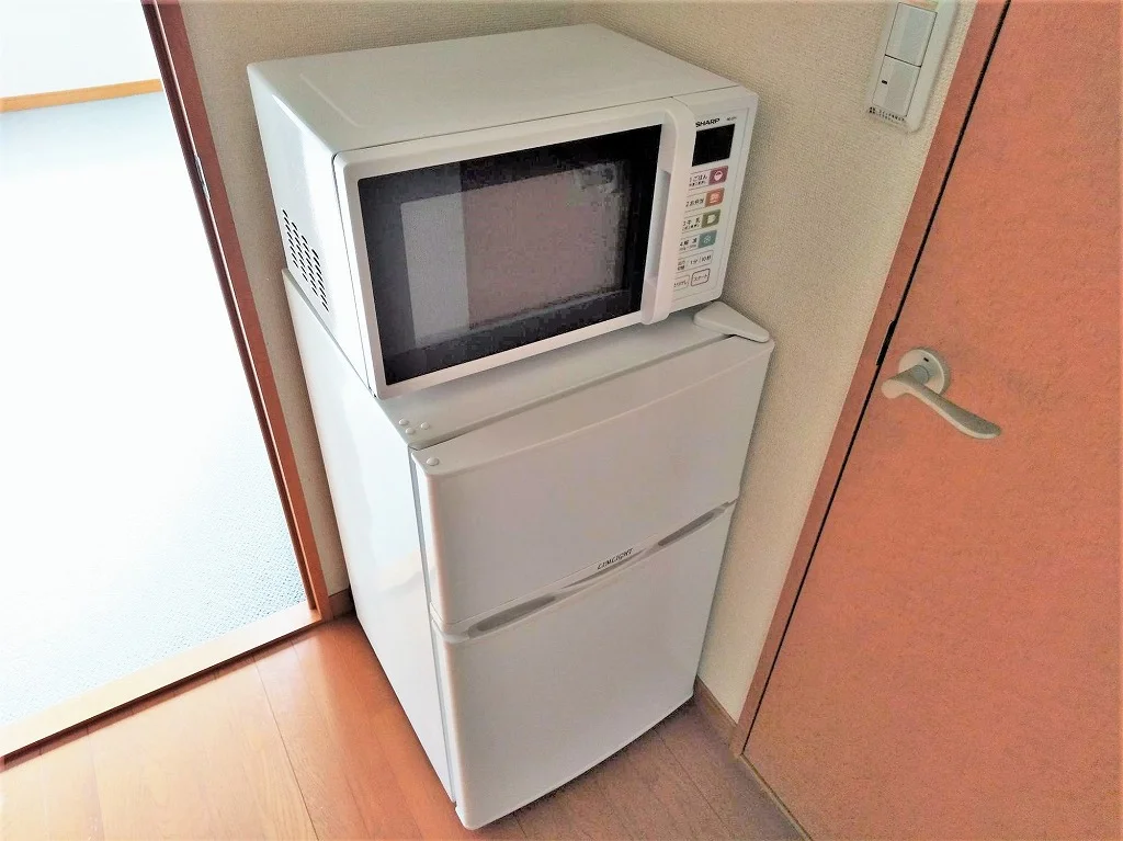レンジと冷蔵庫