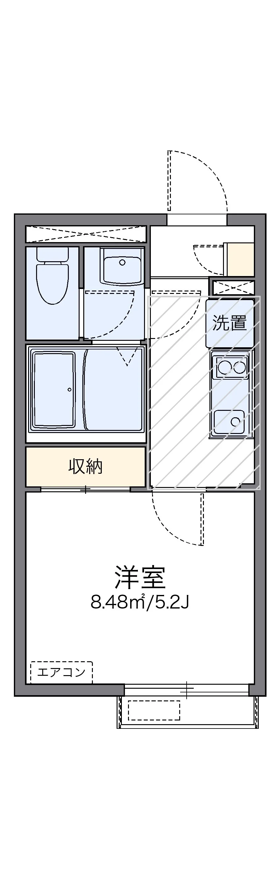 代表的な間取のため実際の間取とは異なる場合があります