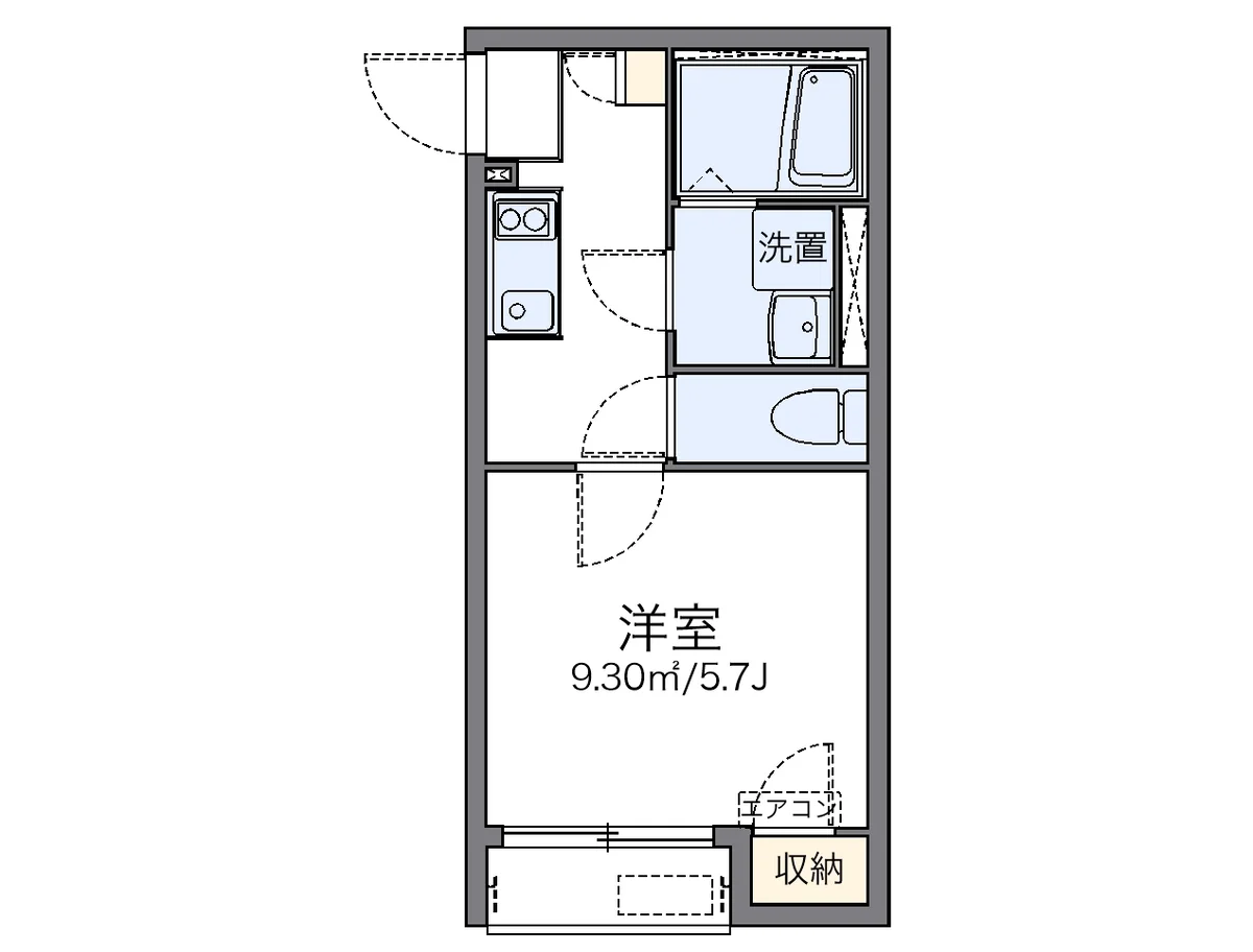 代表的な間取のため実際の間取とは異なる場合があります