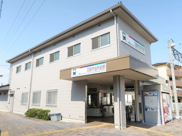 名鉄羽島市役所前駅まで540m