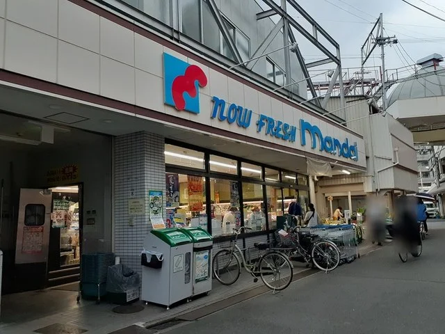万代様まで694m