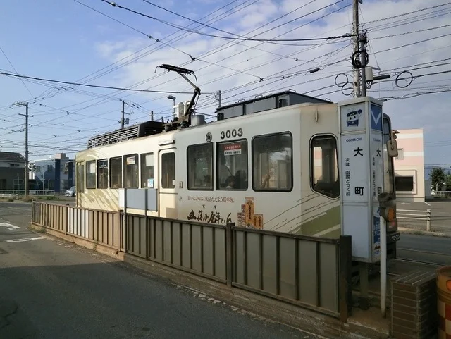 市電大町電停まで450m