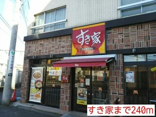 すき屋まで240m