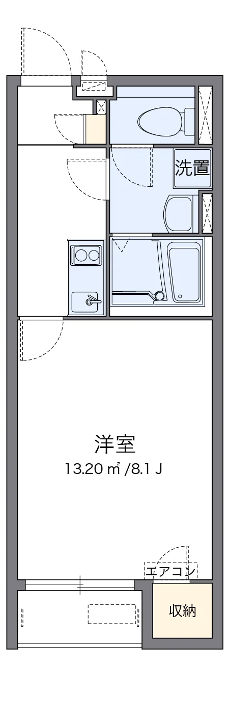 代表的な間取のため実際の間取とは異なる場合があります