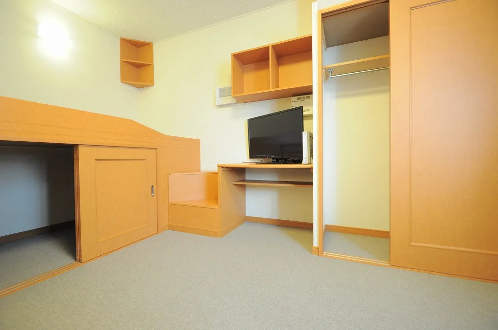 2階、同タイプの部屋の写真です