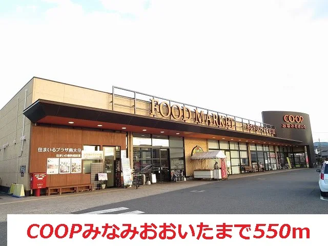 COOPみなみおおいたまで550m